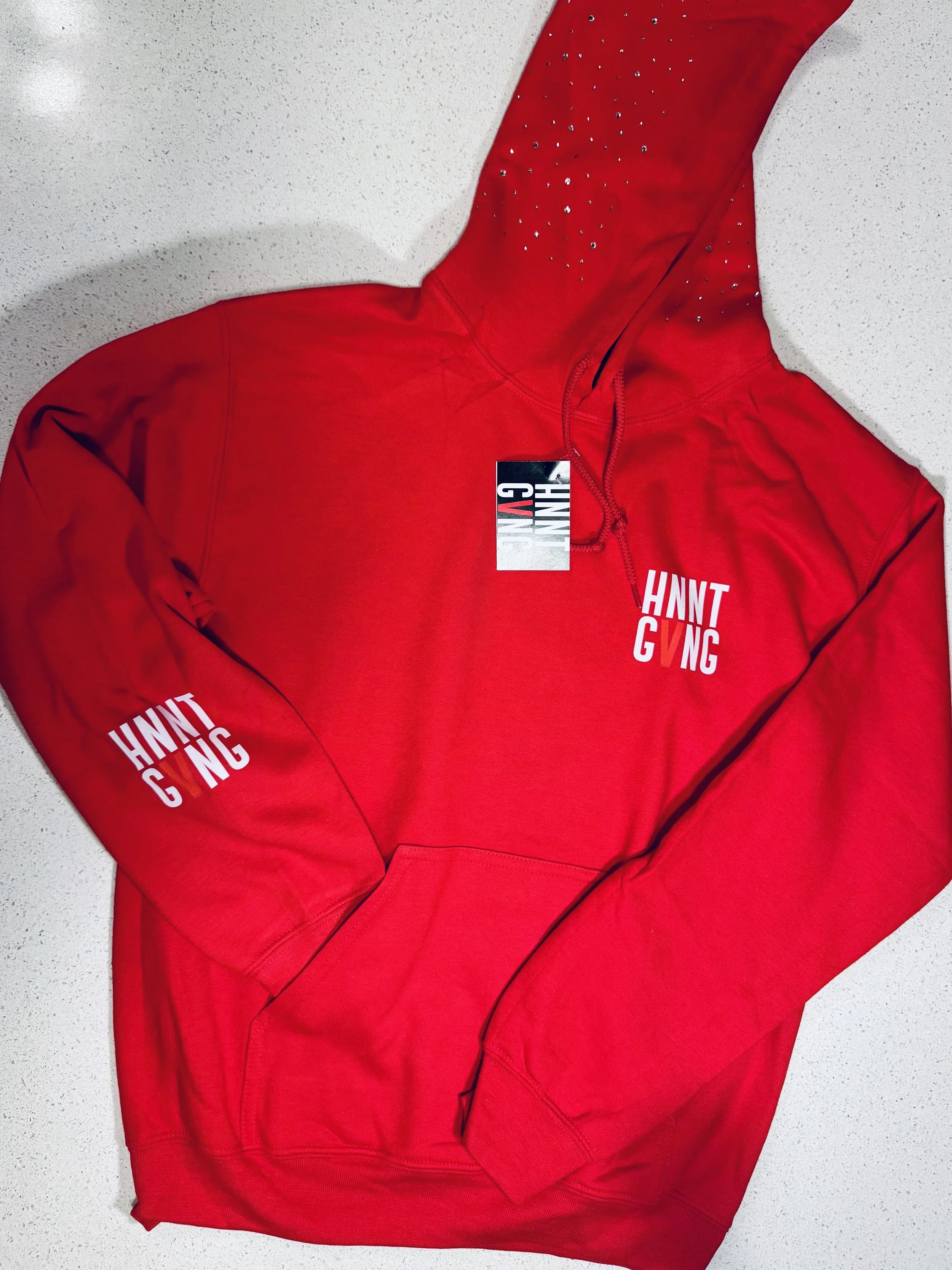 Red Lights On 100 GVNG Hoodie (Unisex)