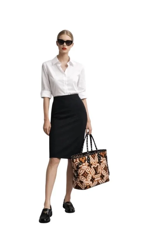 Styled by Muse | Work to evening look - featuring limited edition Louis Vuitton
