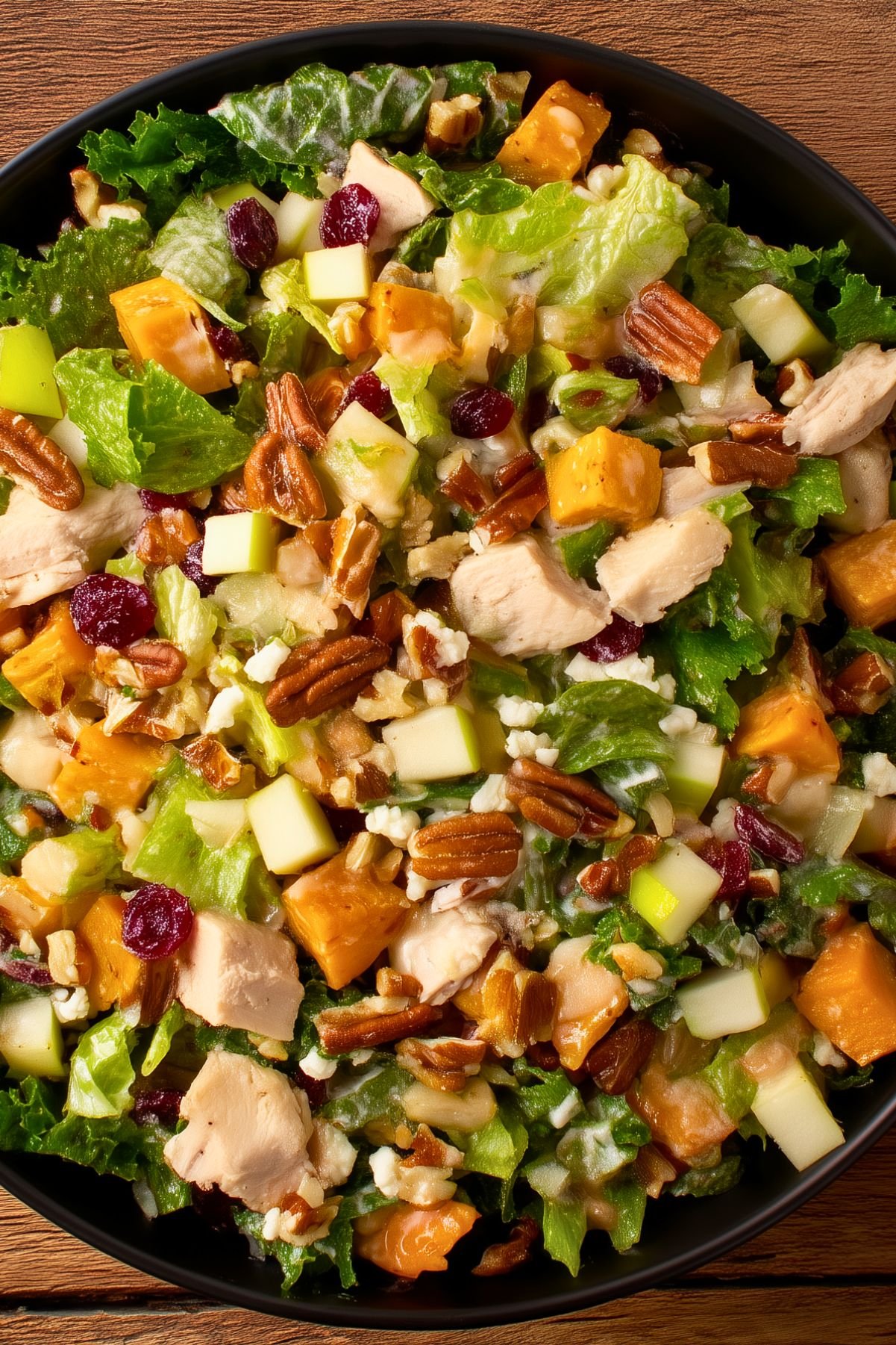 Fall Chicken Chop Salad