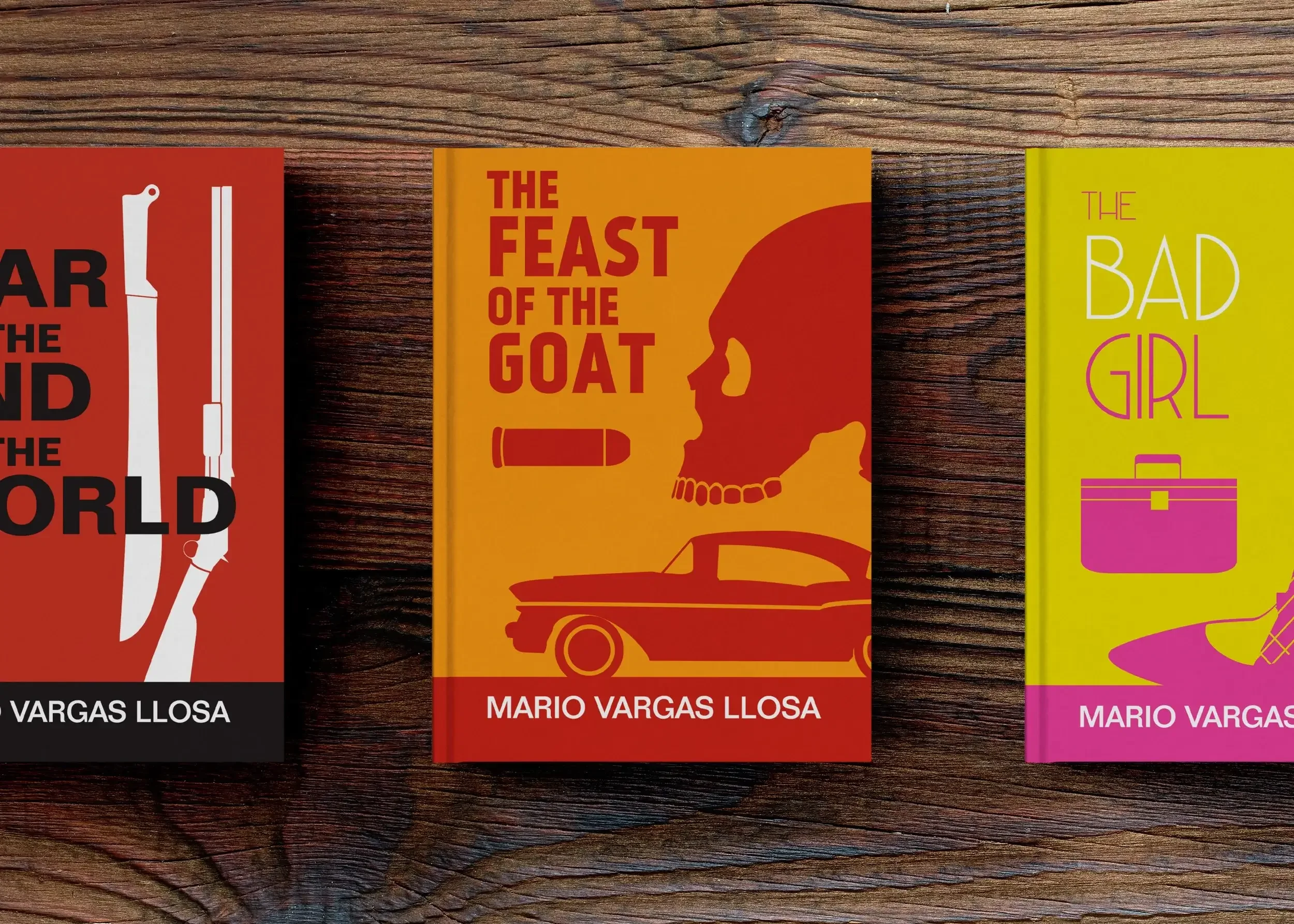 Vargas Llosa Book Covers