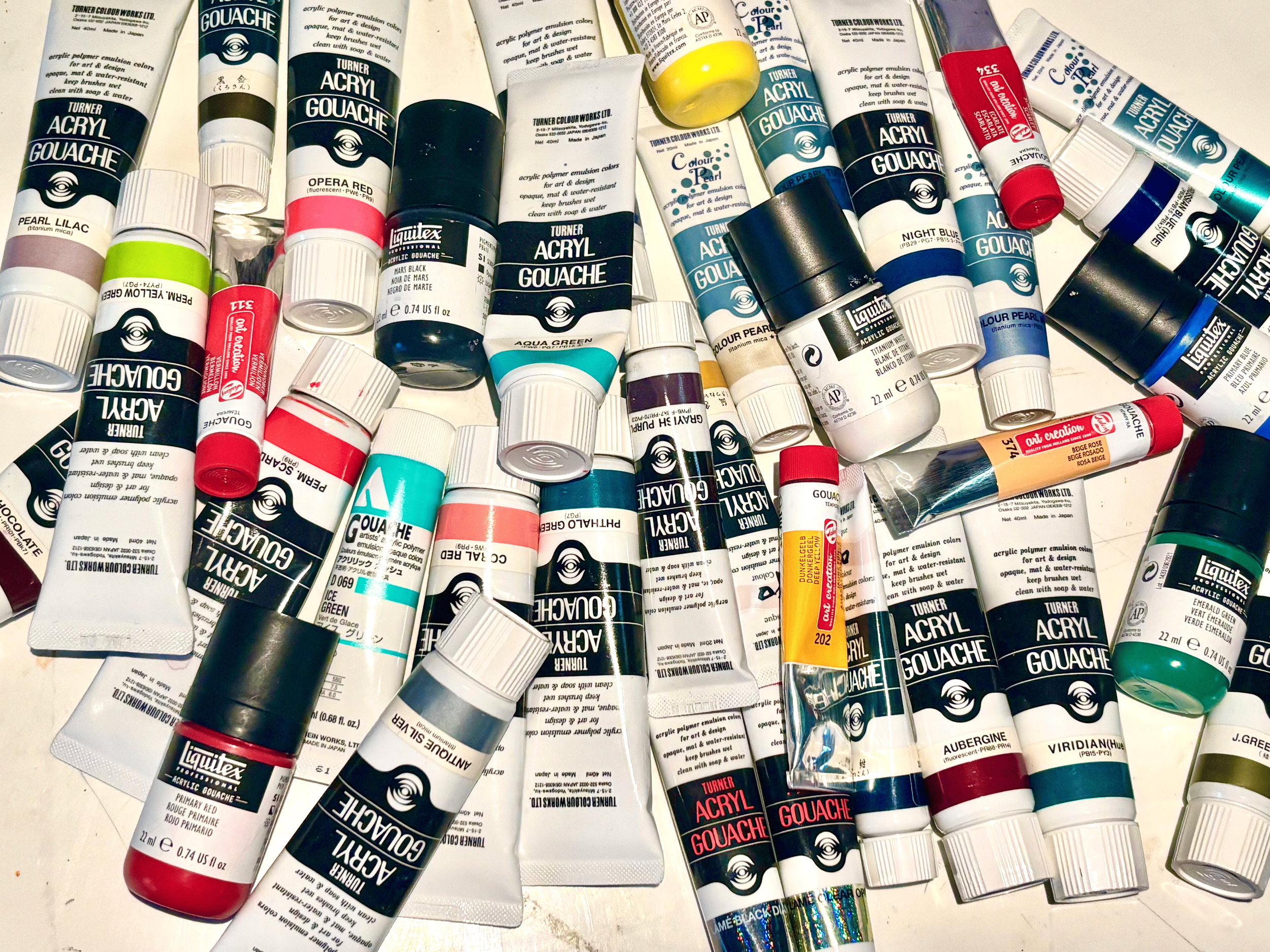 A Mountain of Gouache