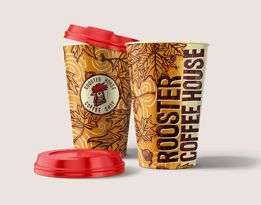 Coffee Shop Packaging and Logo