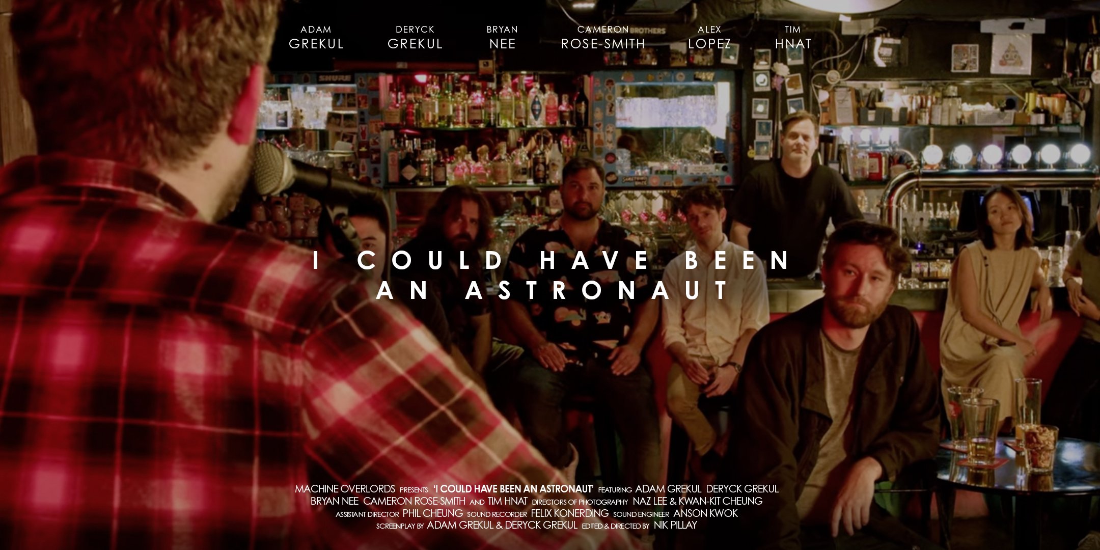 MACHINE OVERLORDS I could have been an Astronaut Short Film Poster