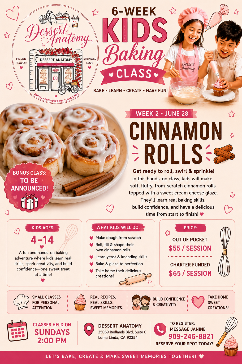 Week 2: Cinnamon Rolls from Scratch