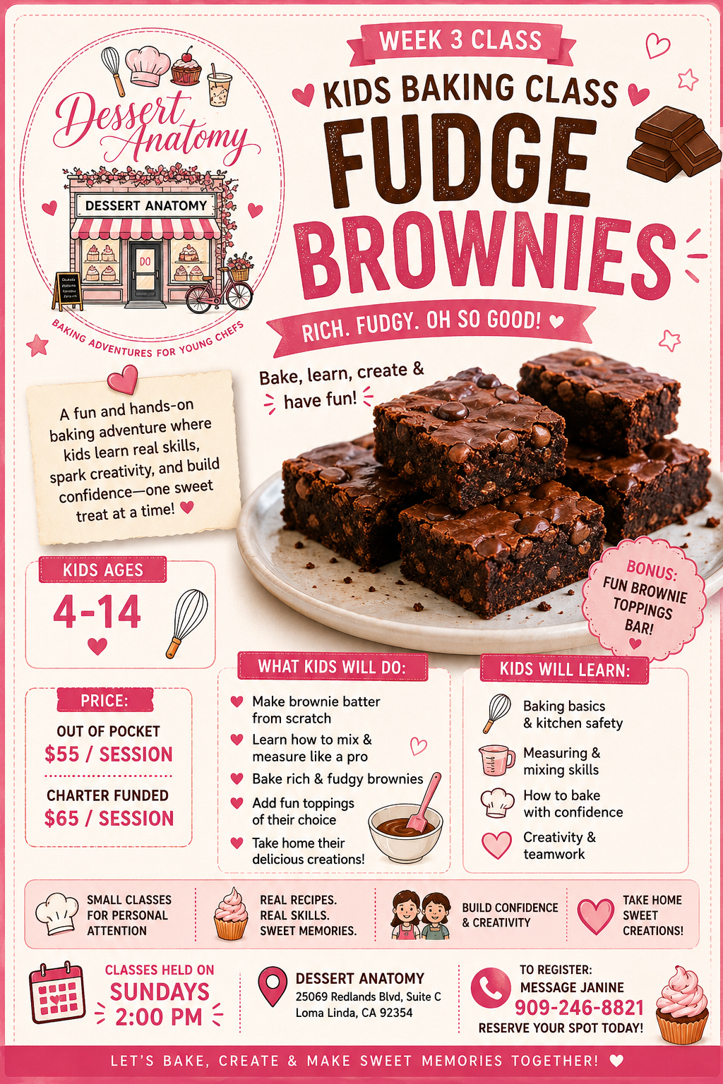 Week 3: Fudge Brownies