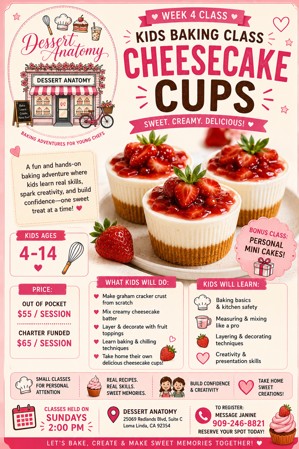 Week 4: Cheesecake Cups