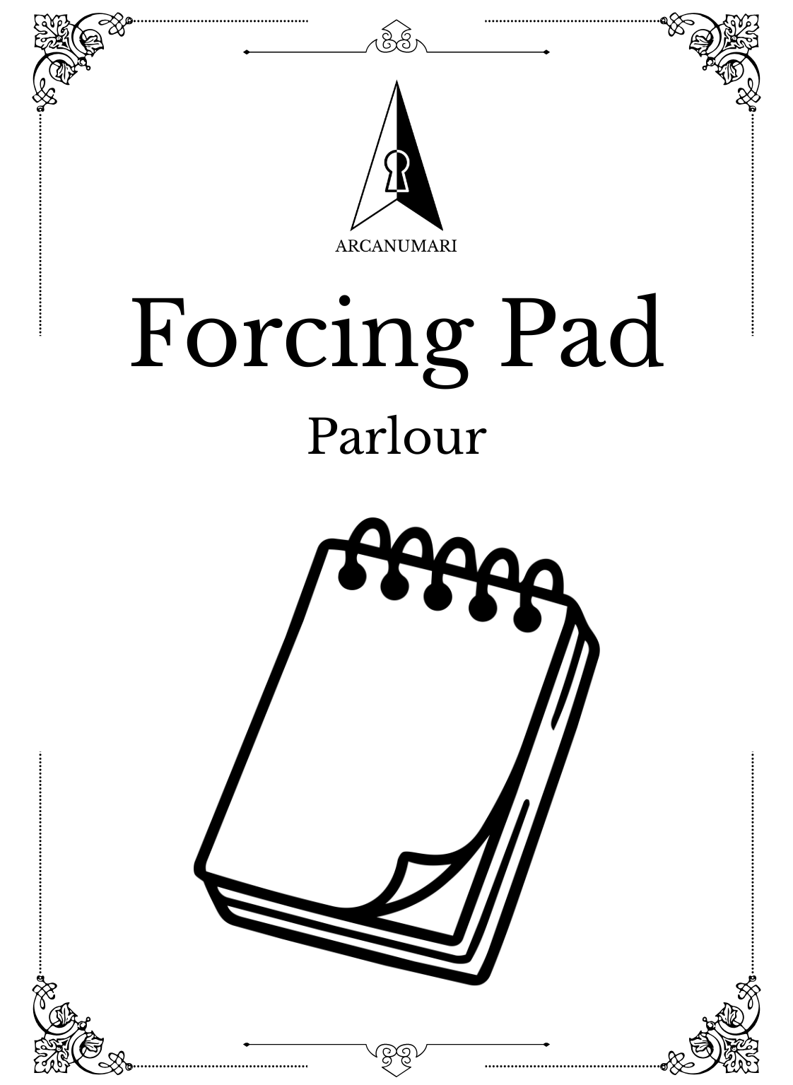 Forcing Notepad - Parlour