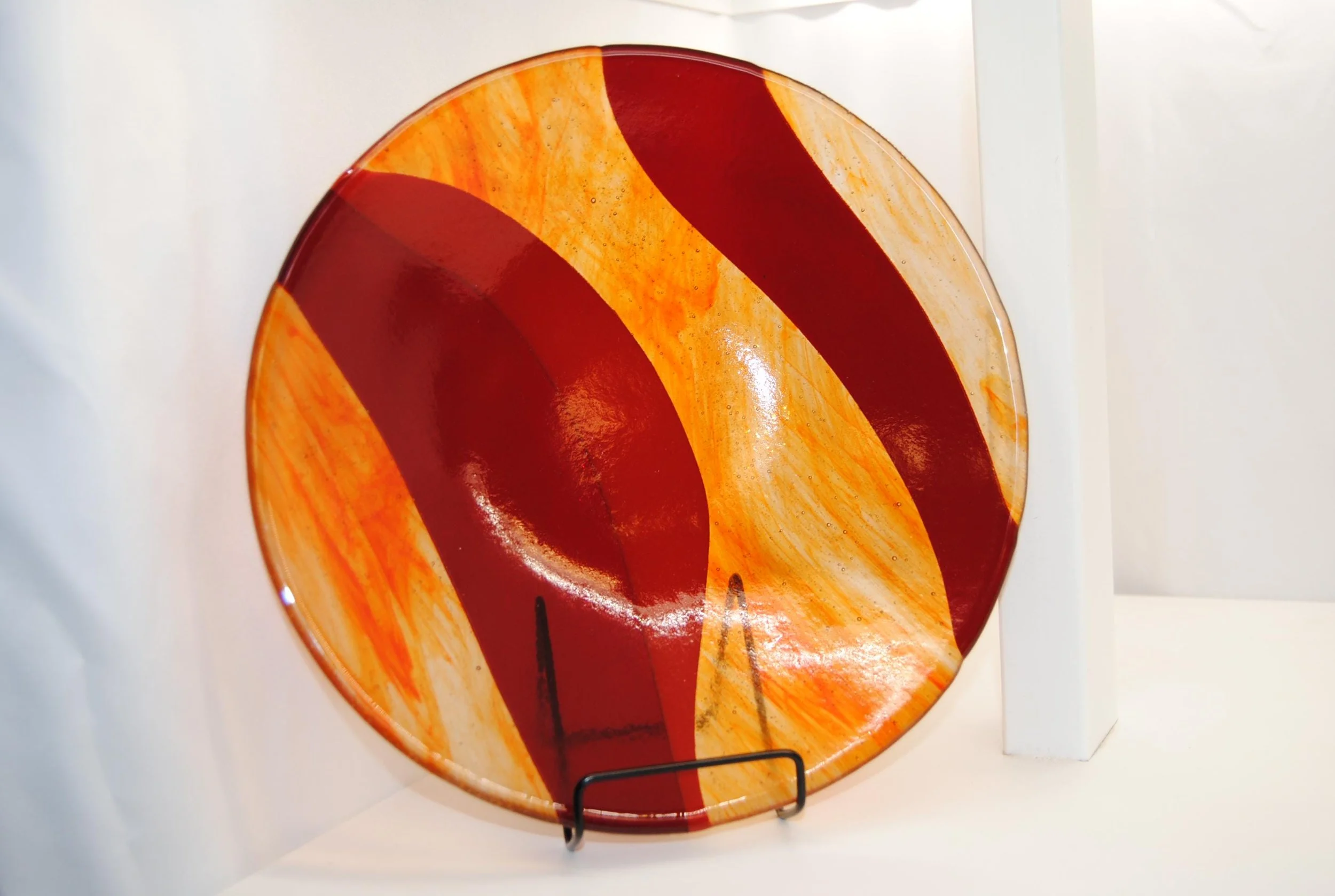 Fused Glass Decorative Artisan Bowl