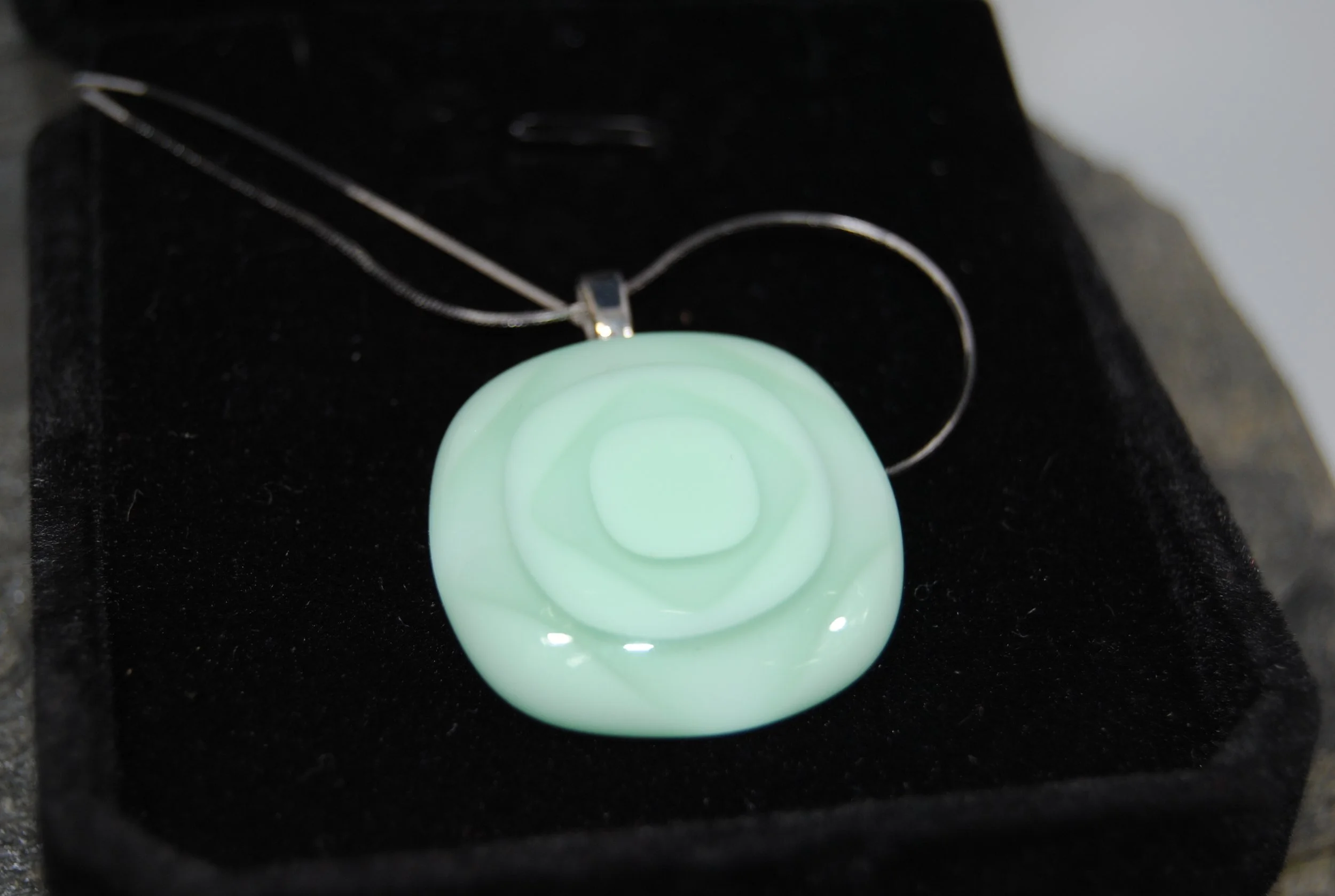 Layered Mint Pendant