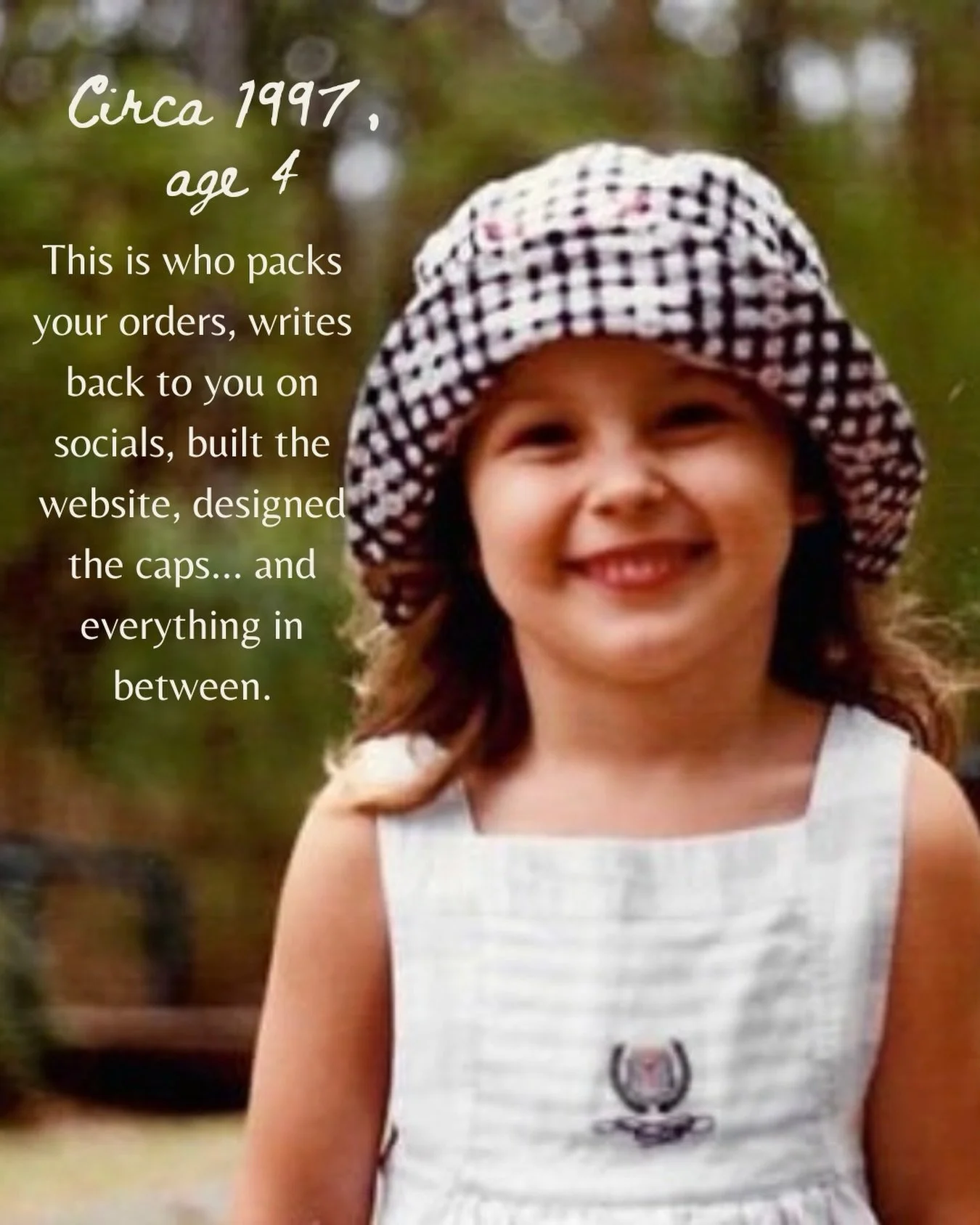 Hat girl from the start. Wild Shade has been a long time coming. 🌿🧢