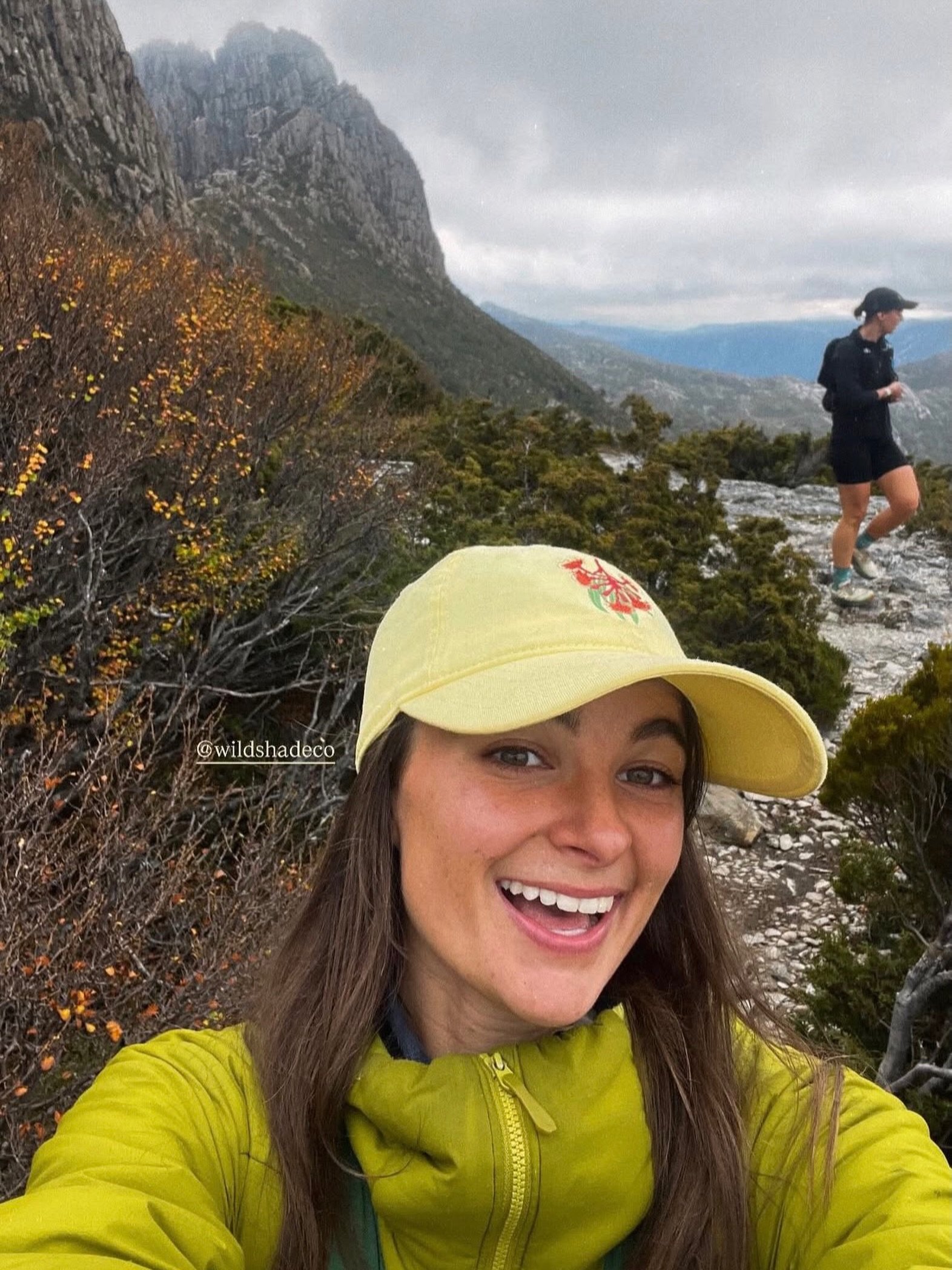 The Flowering Gum cap on @grace.shennan 🌼🌼🌼