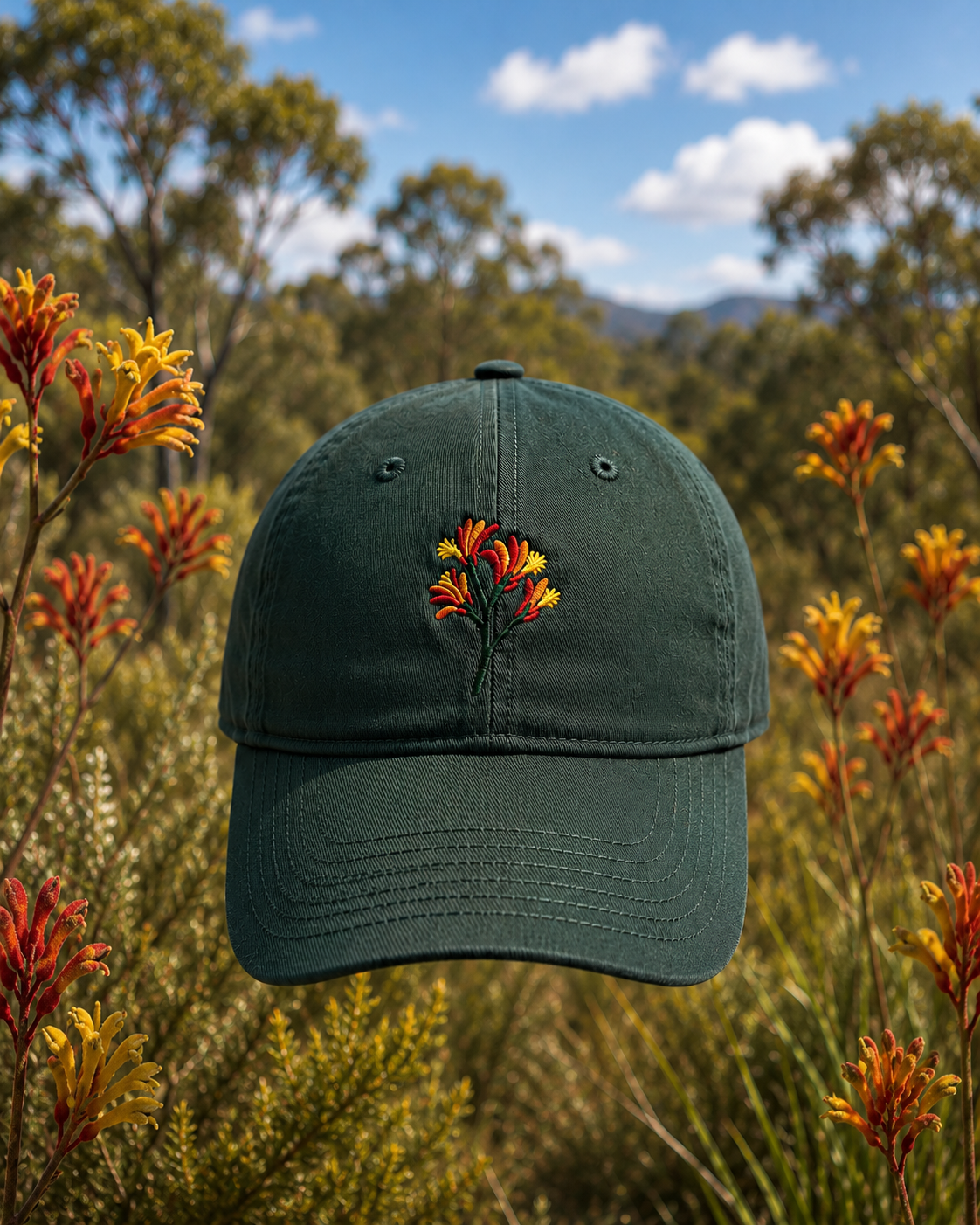 Kangaroo paw cap