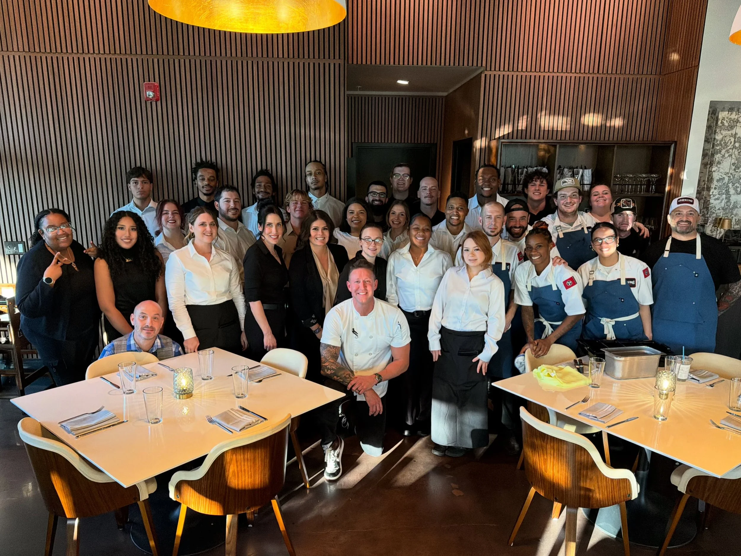 We worked incredibly hard at putting together our opening team. From the beginning we made it our mission to make sure we had people that were kind, passionate, empathetic, driven, personable, and without ego. We took it as a blessing to be able to b
