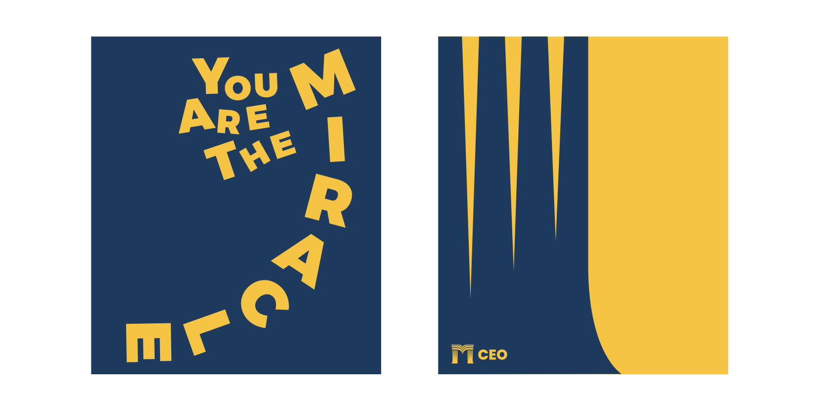 奇蹟系列圖形語彙延伸展示，含 You are the MIRACLE 字體海報與品牌圖案