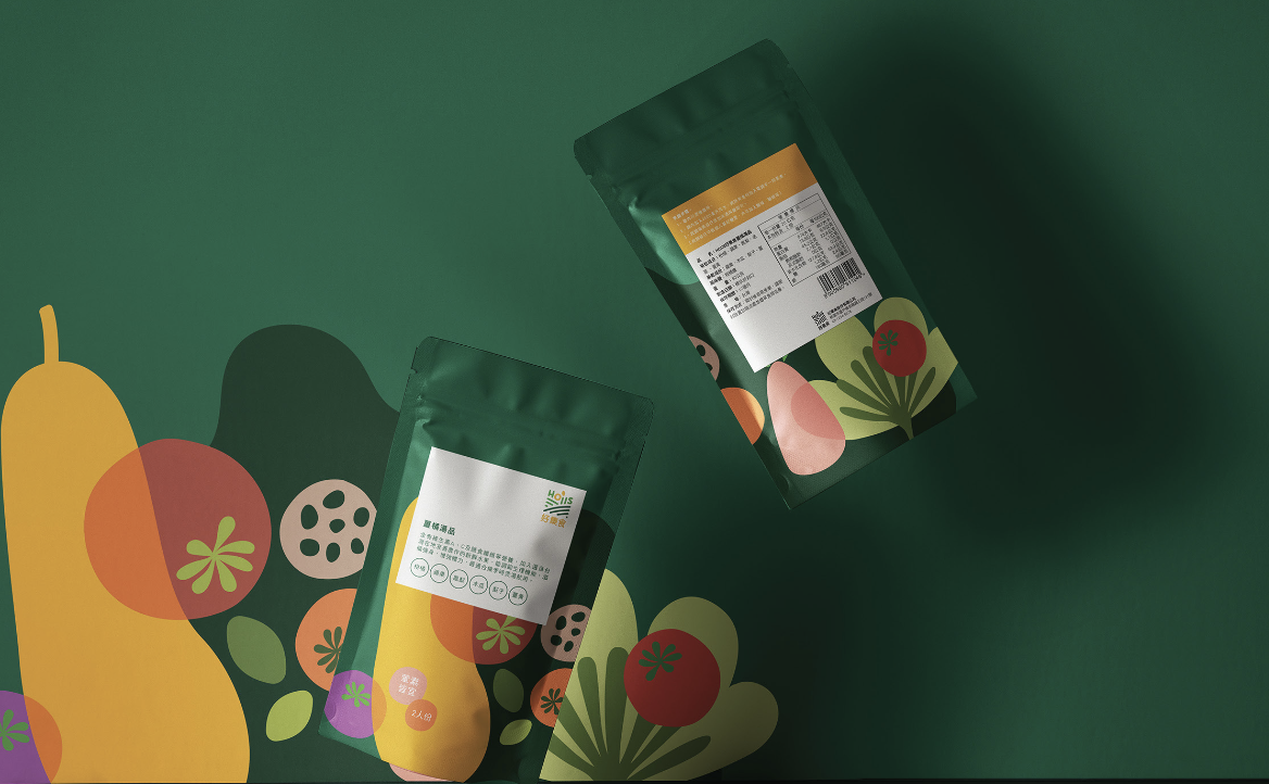 Hoiis 好集食品牌情境包裝視覺