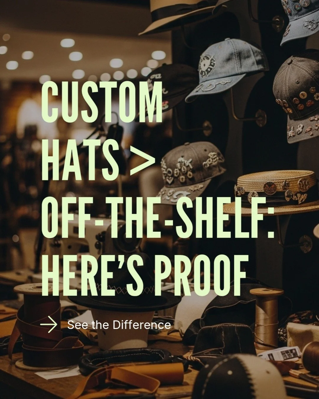 Ready to elevate your style with personalized apparel? At Viva Vie Customs, we bring your ideas to life with expert embroidery and quality craftsmanship. Stand out with custom hats, beanies, sweaters, shirts, and jackets made just for you! 

#CustomA