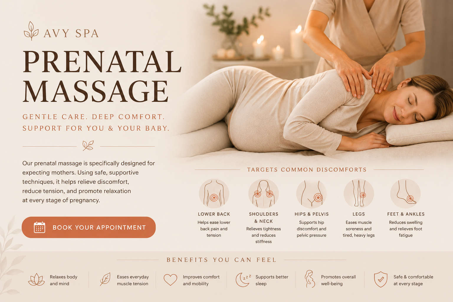 Prenatal Massage in Palo Alto – Gentle Care for Every Stage of Pregnancy