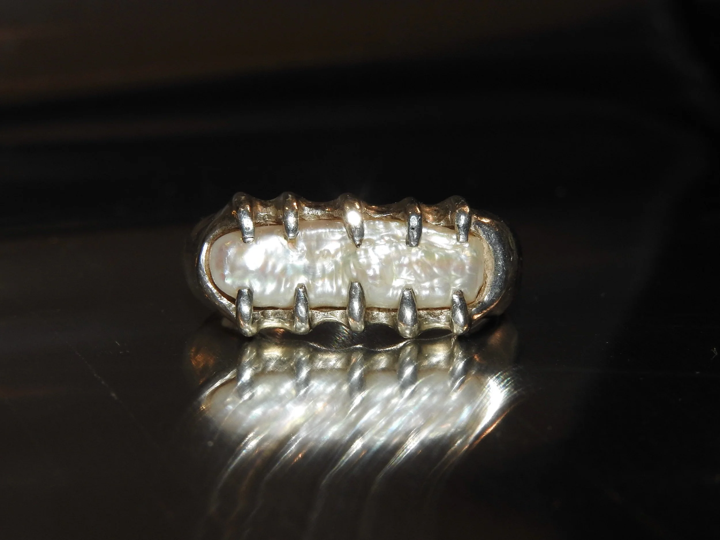 FRESHWATER PEARL  JAWS   -   ONE  OFF