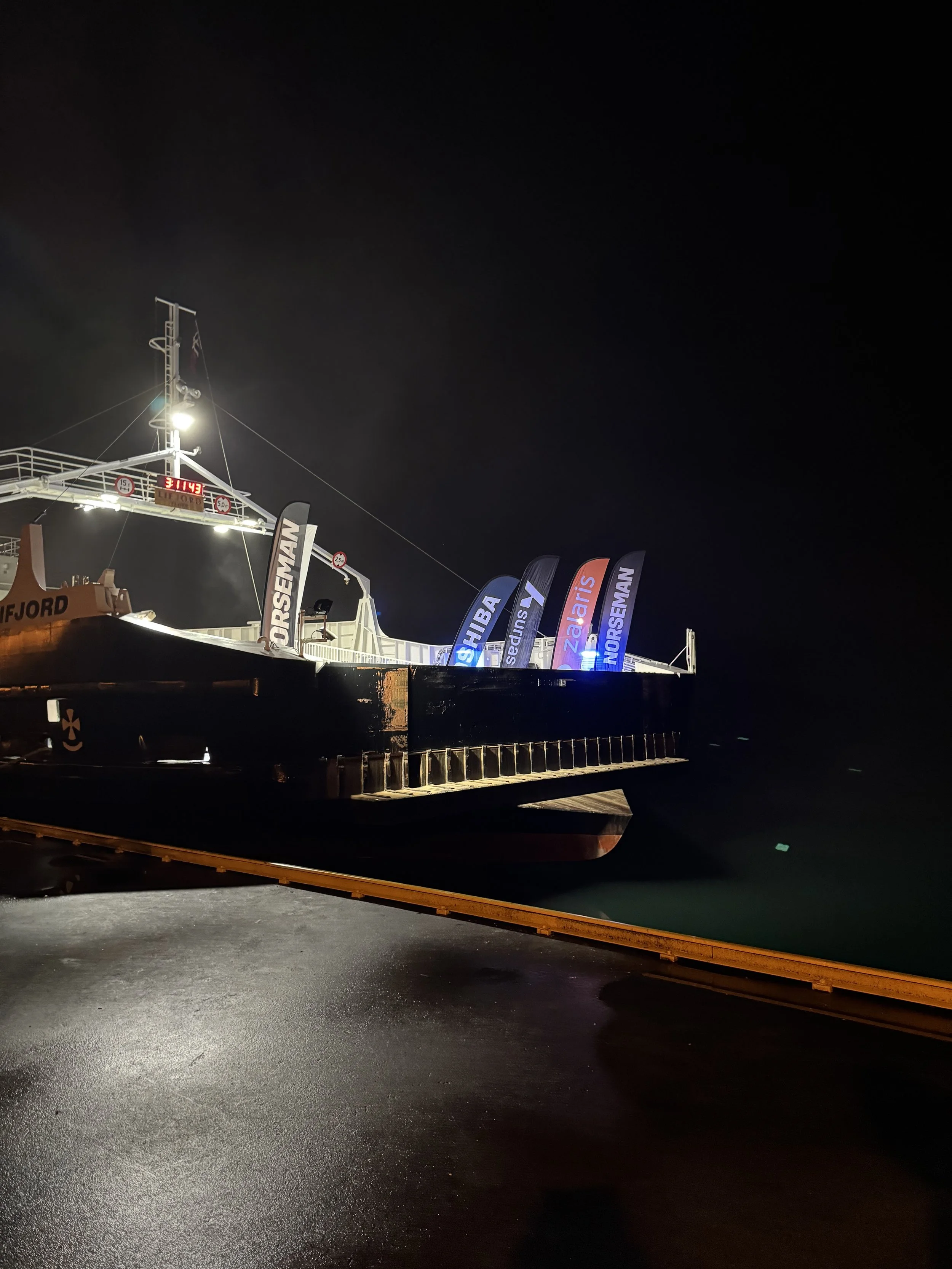Norseman 2025 - her er ferga.