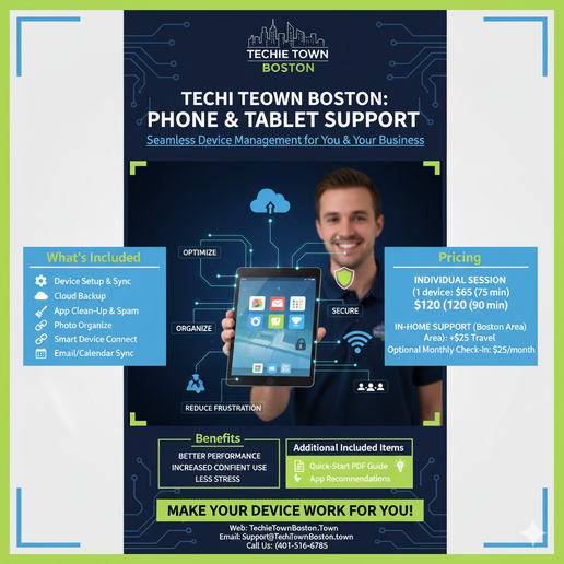 Smartphone & Tablet Support