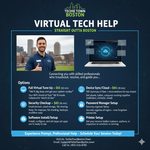 “Professional tech support and managed IT services for businesses”