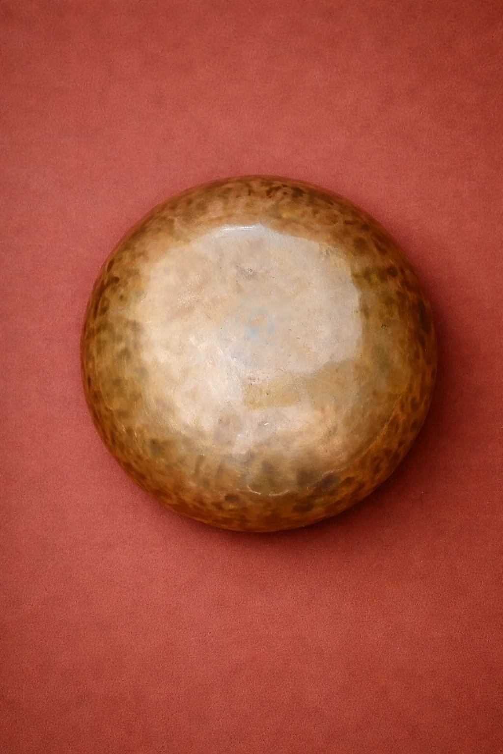 Tibetian bowl made in Nepal bottom view.webp