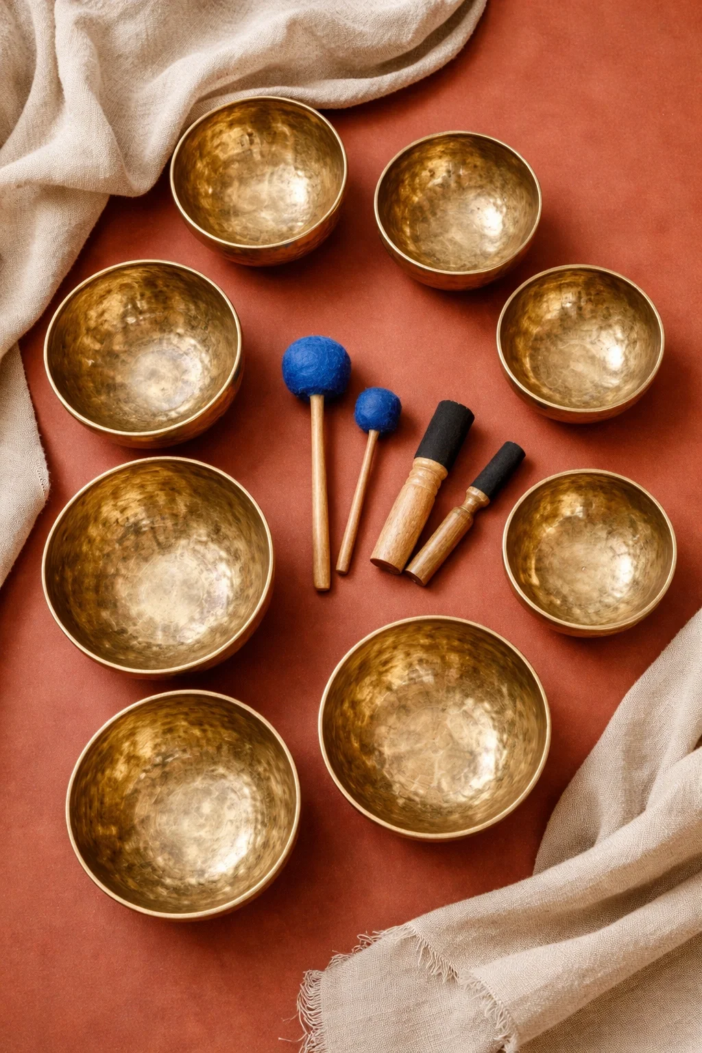 Himalayan Singing Bowls Set