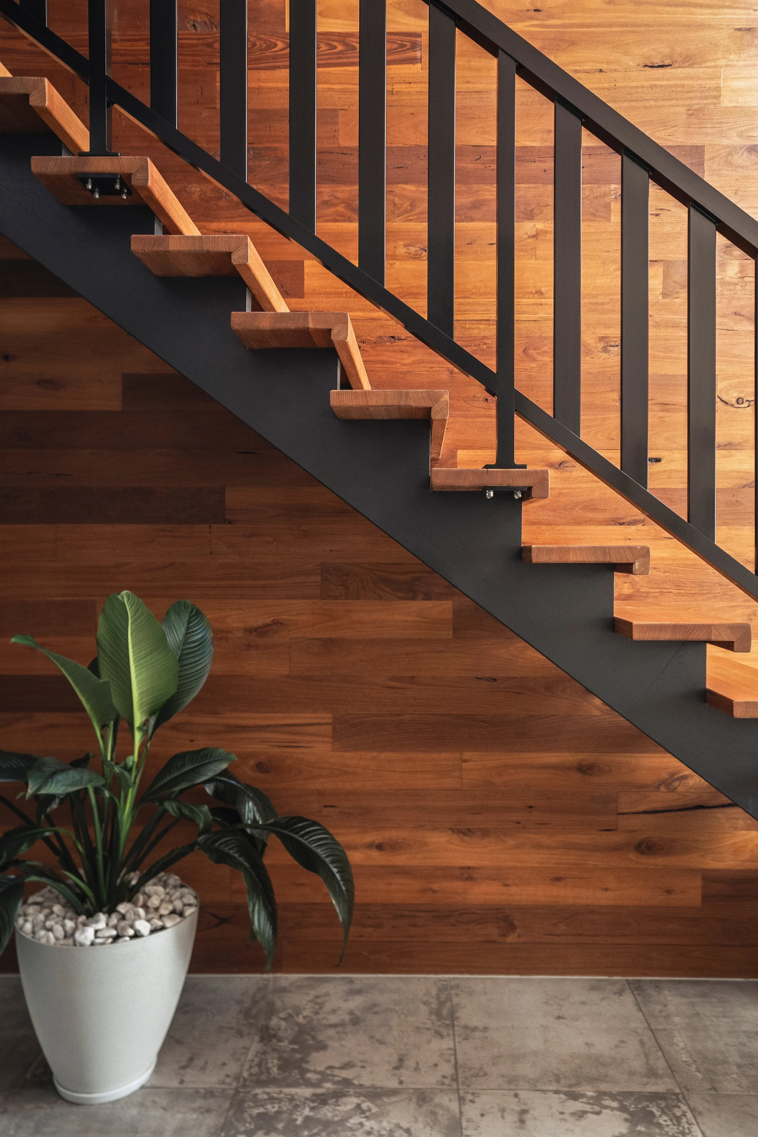 Design photography Sydney - wooden staircase