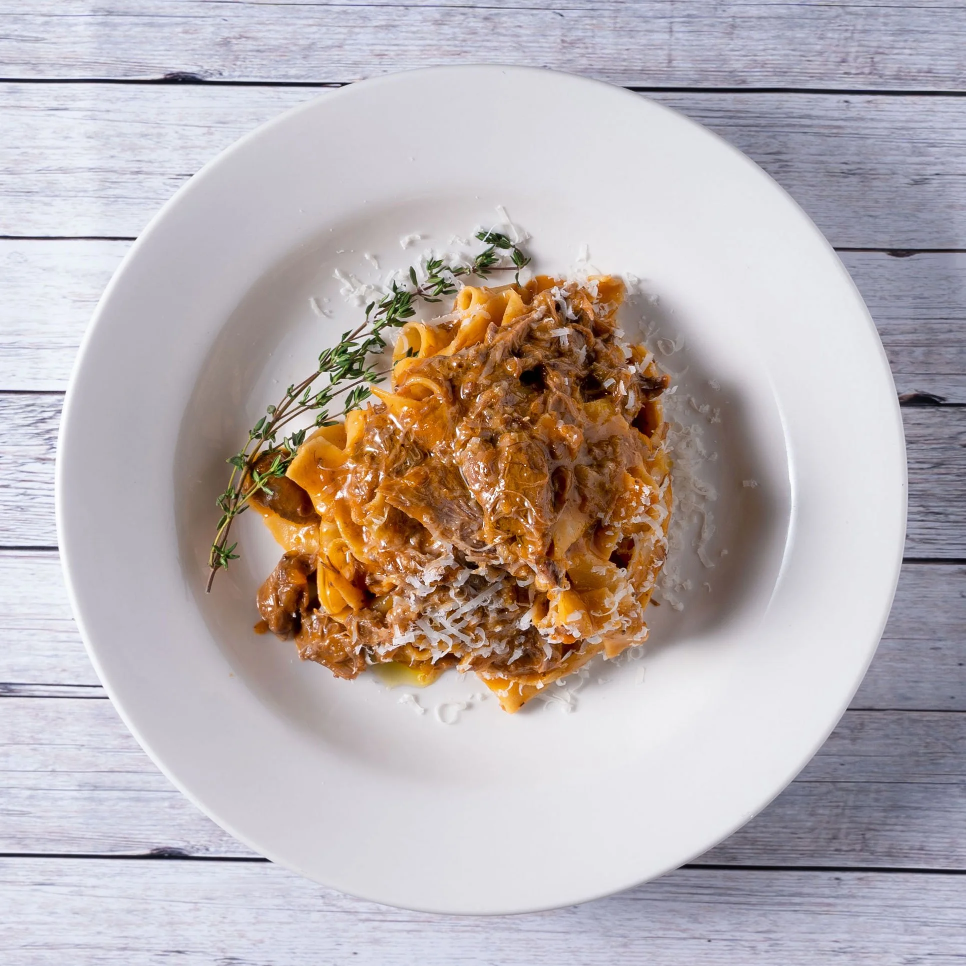 Sydney Italian restaurant menu shoot - fettuccine rage