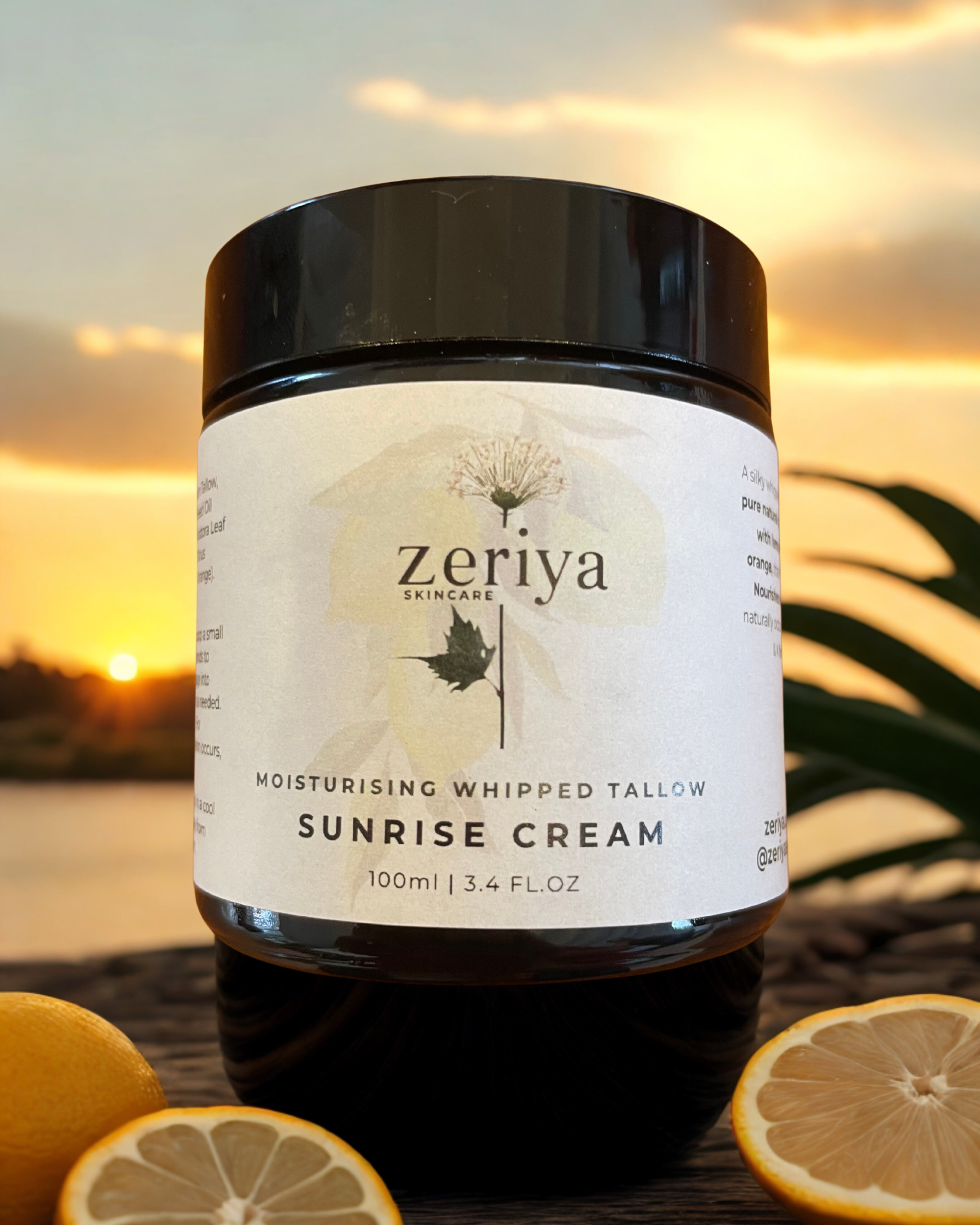 Sunrise Tallow Cream 100ml — Zeriya Skincare