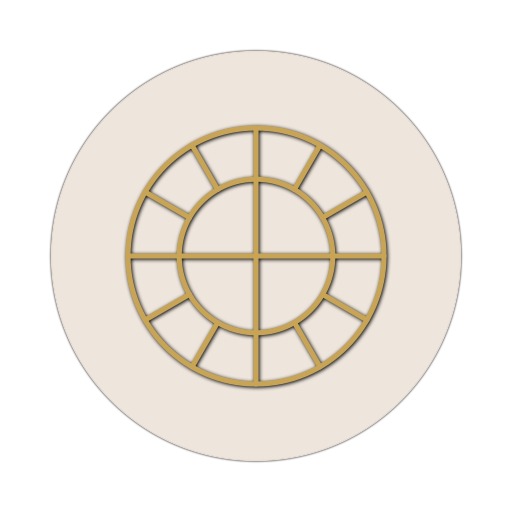 Icon mit einer Abbildung von einem Horoskop