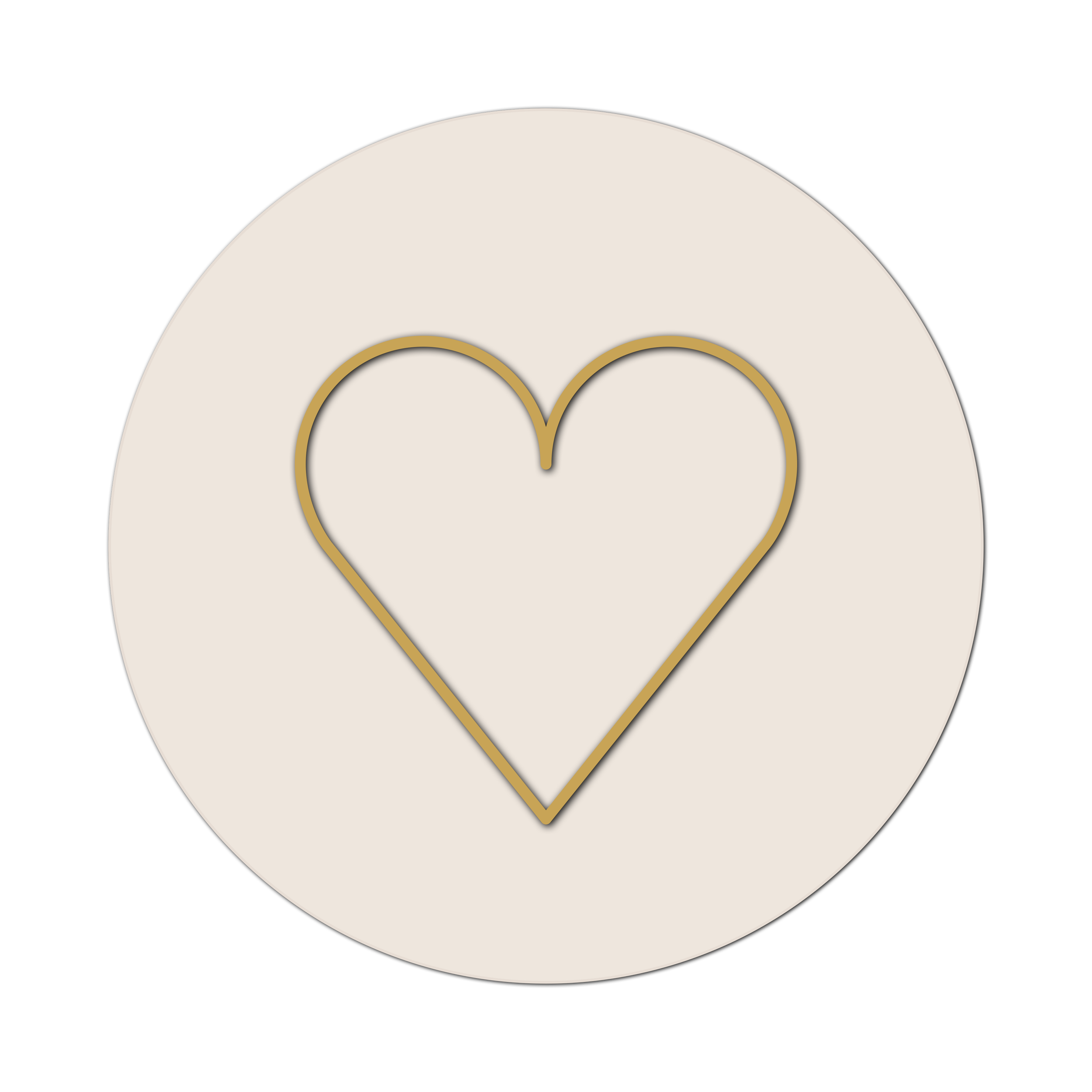 Icon mit einem Herz