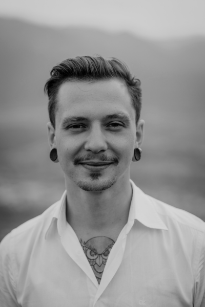 Portrait of Hannes Stumpfl, the owner of CHIRON - Modern Astrology.