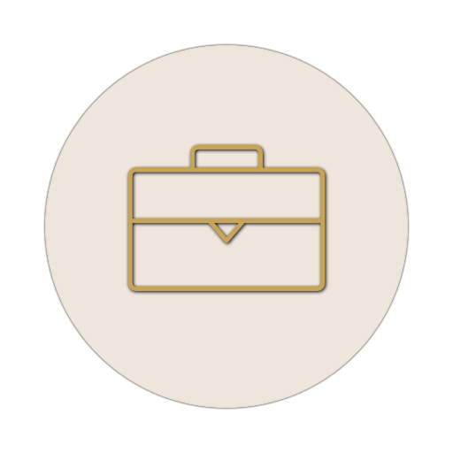 Icon mit einem Aktenkoffer