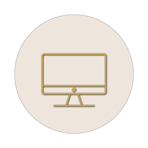 Icon mit einer Abbildung von einem Desktop