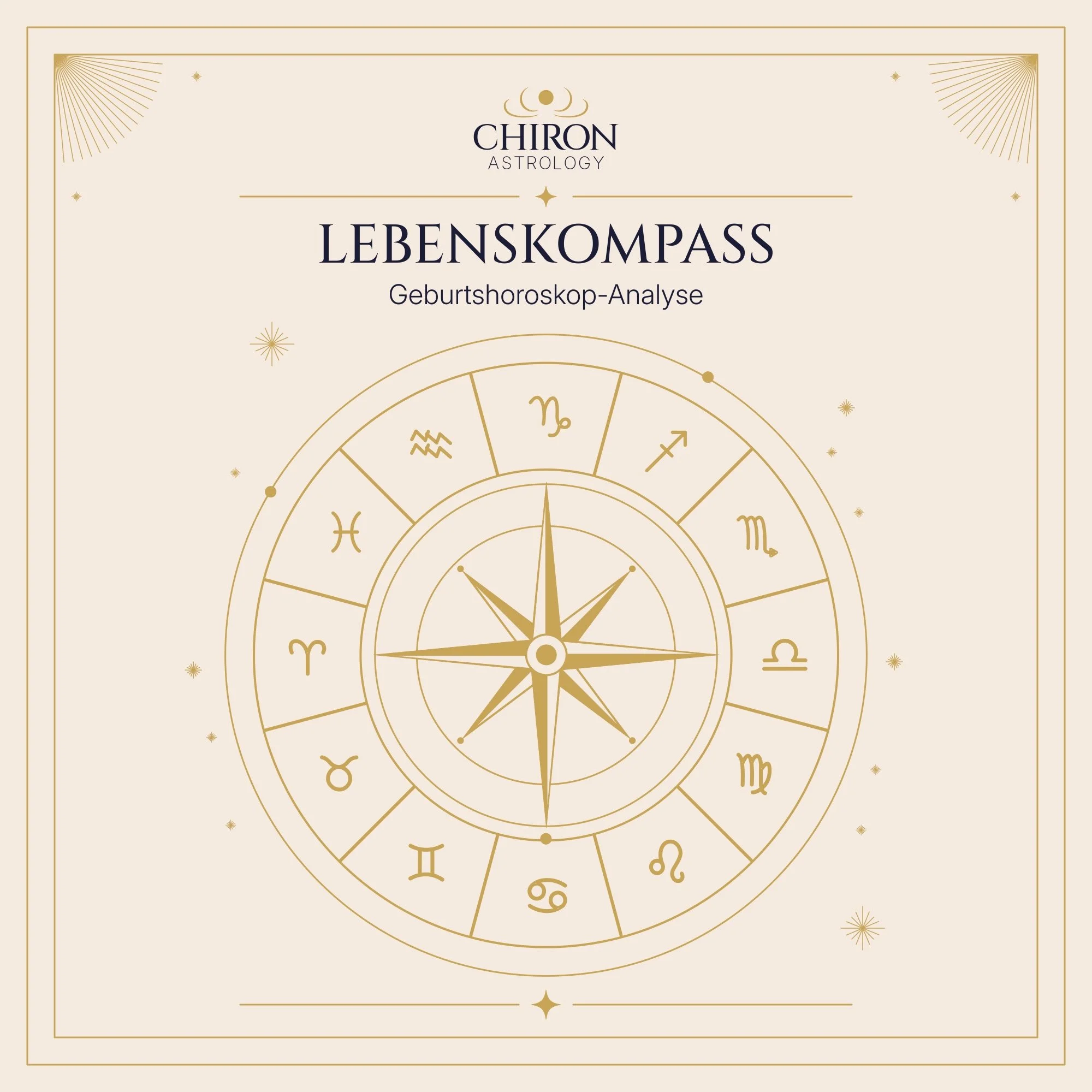 Lebenskompass – Geburtshoroskop-Analyse