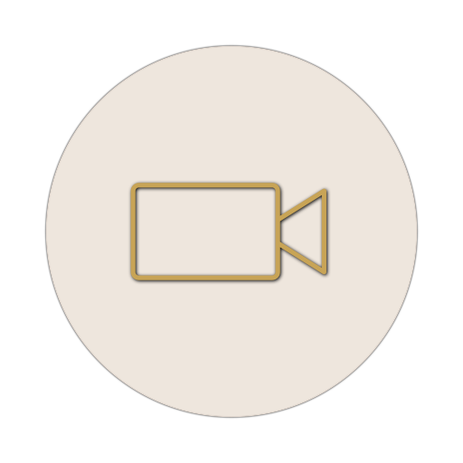 Icon mit einer Videokamera