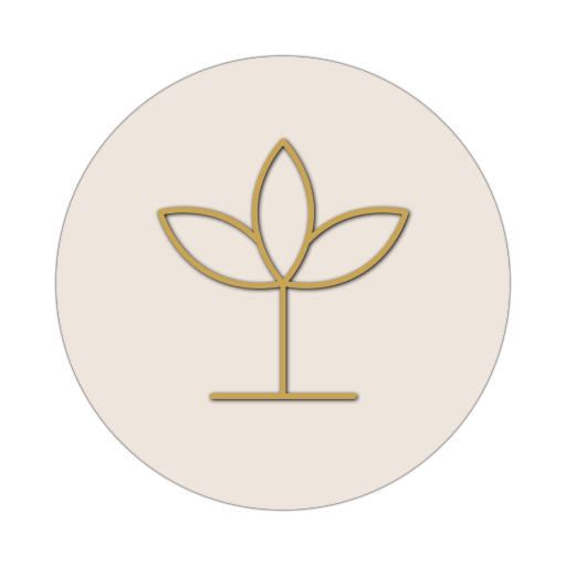 Icon mit einem Pflanzensprössling