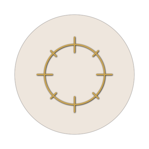 Icon mit einem Fadenkreuz