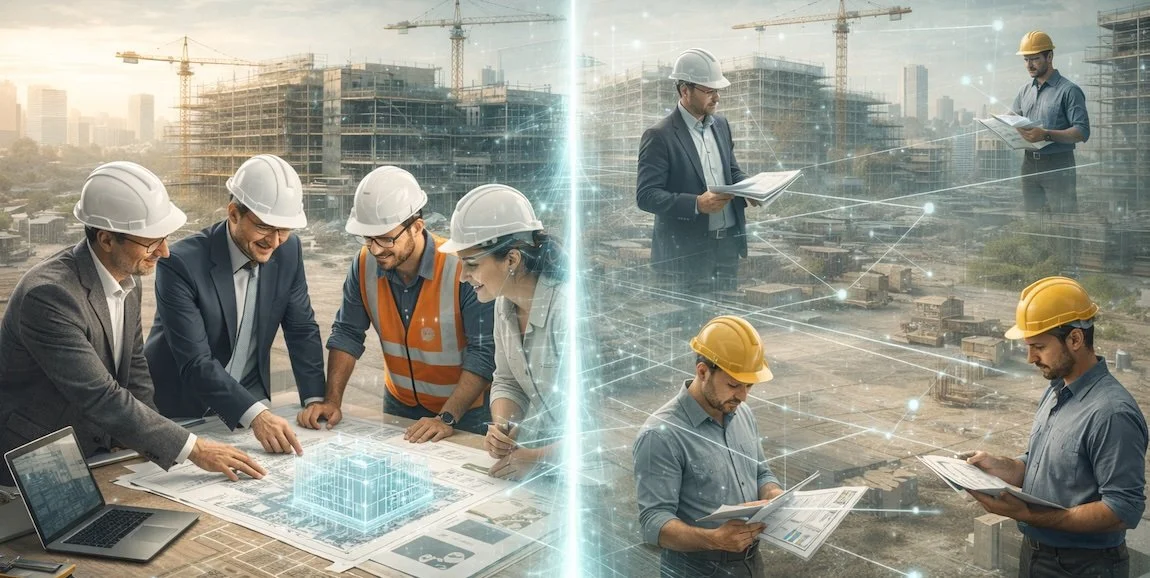 Kollaboration vs. Kooperation bei Bauprojekten: Was ist der feine Unterschied?