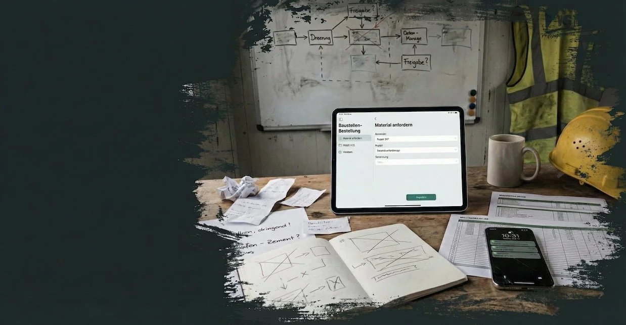 Digitales Chaos in Echtzeit: Warum ein Tablet keine schlechten Prozesse heilt.