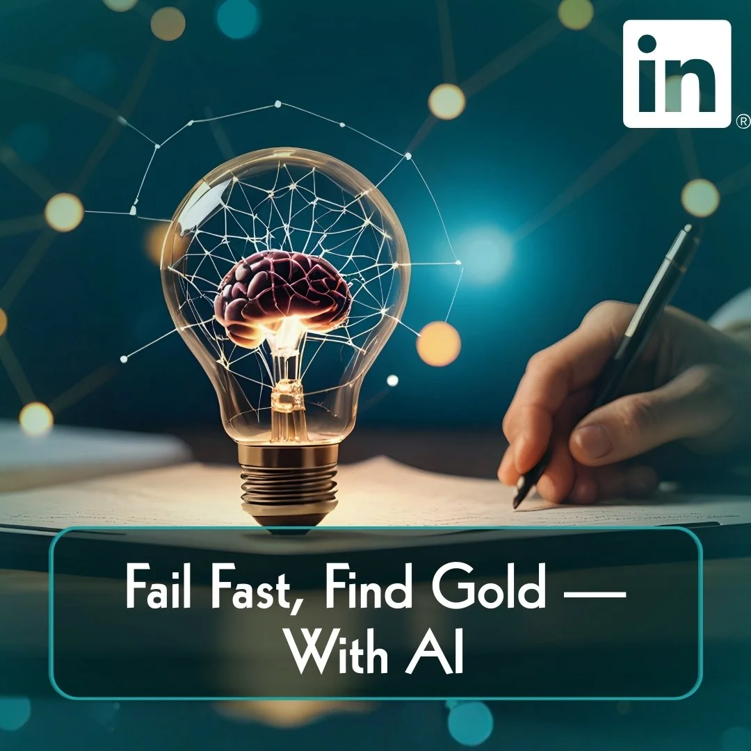 Fail Fast, Find Gold— With AI</span>