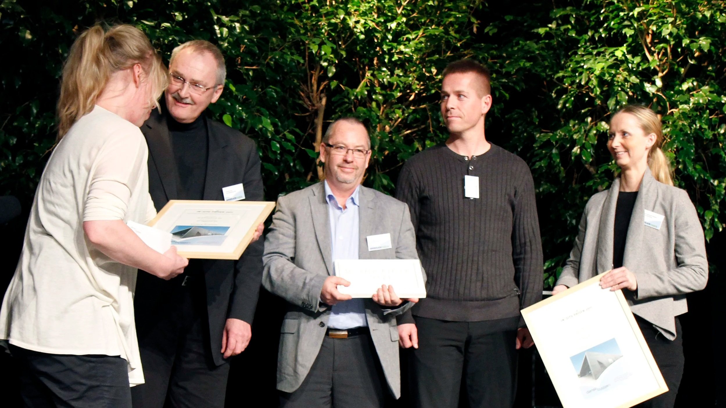 2011 - Præmieoverrækkelse - INSITU-PRISEN - Nibsbjerg Vandcenter, Nyt Vandværk