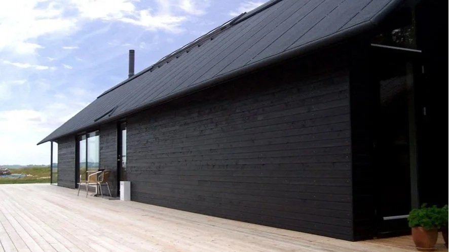 2004 - Foto af præmieret projekt - STRUER KOMMUNES ARKITEKTURPRIS - Villa Meng, Venø