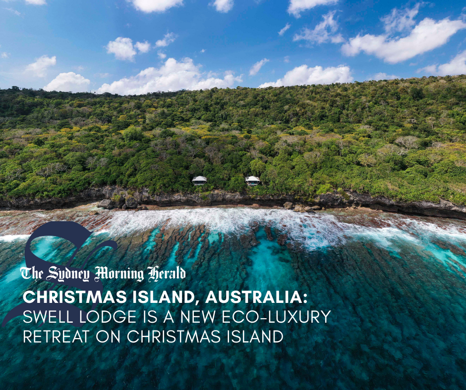 Christmas Island, Australia Swell Lodge is a new eco-luxury retreat on Christmas Island.png