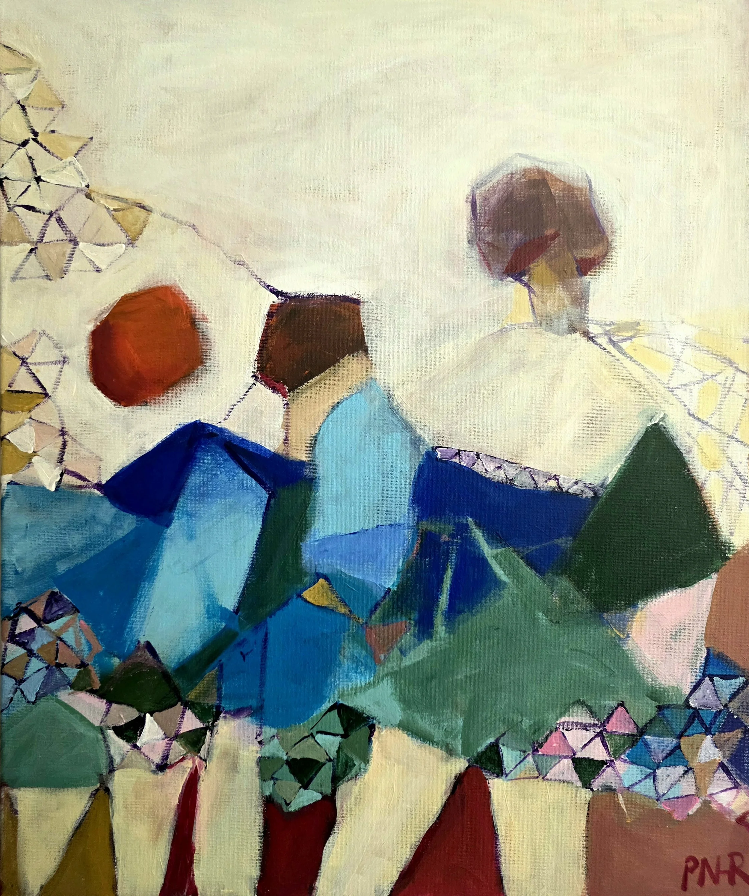 Tutus.
Acrylic on canvas