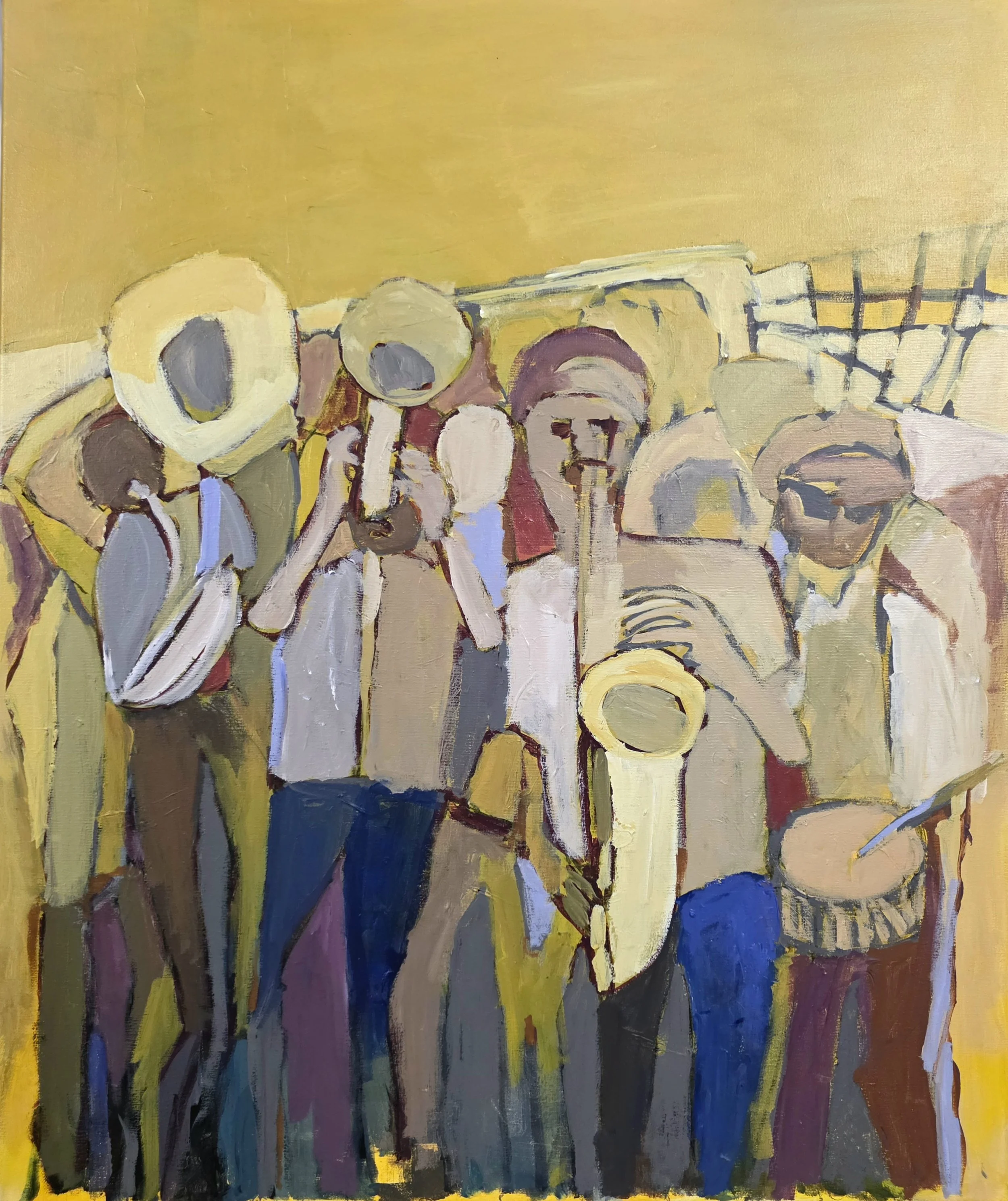 Jazz 2.
Acrylic on canvas