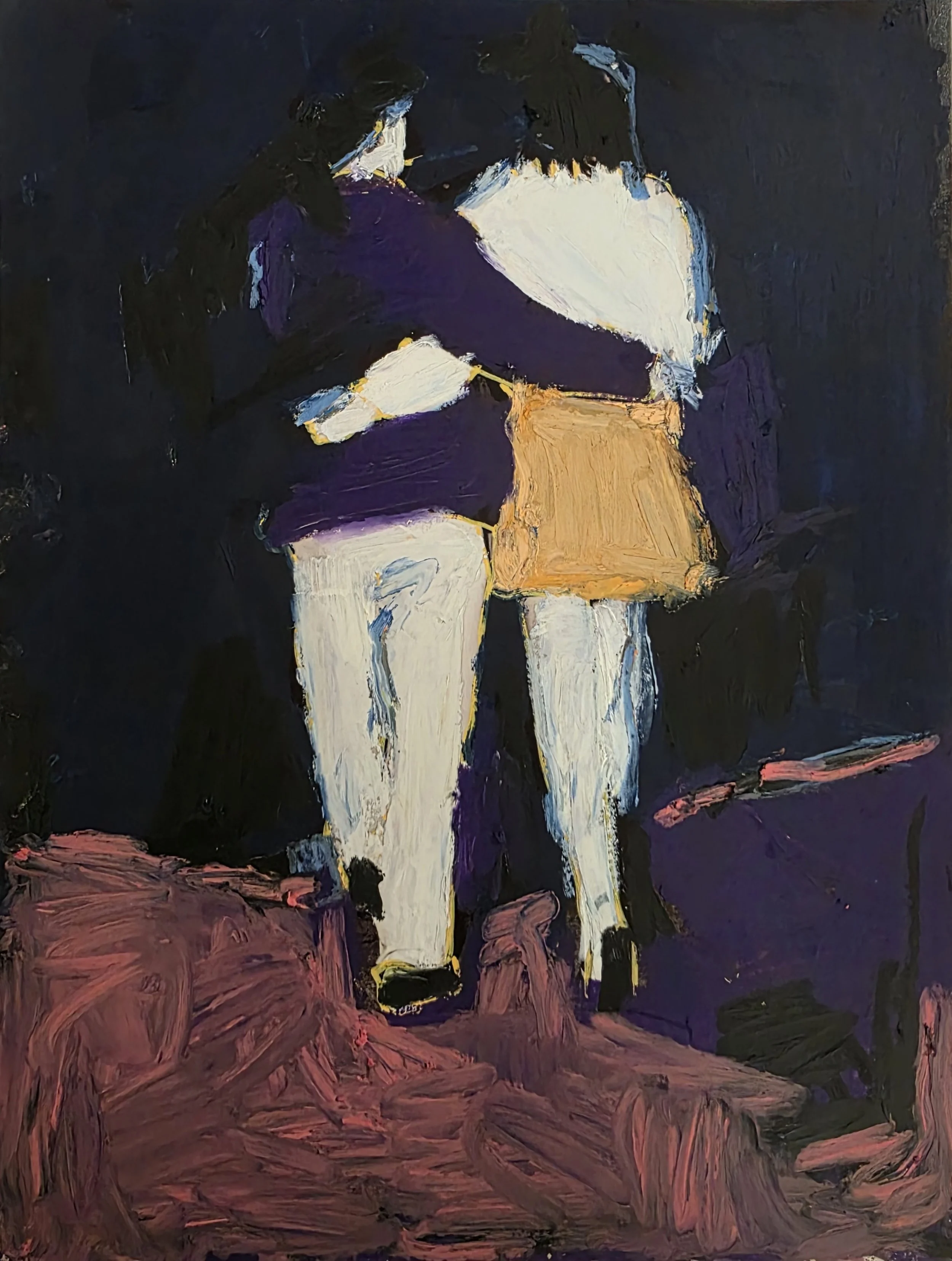 First Date. - Mixed media & collages - SOLD