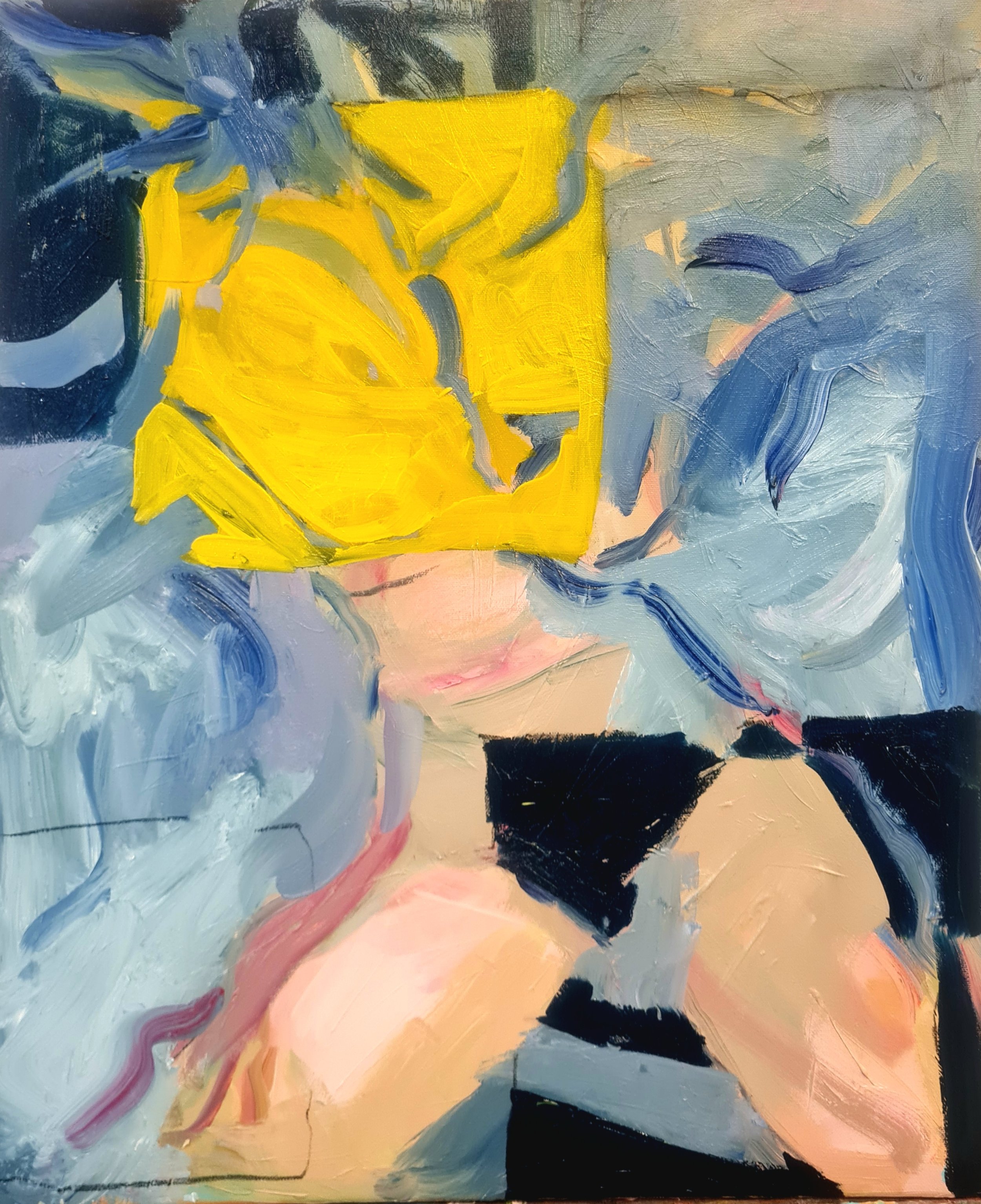 Nude. - Oil on canvas - Available