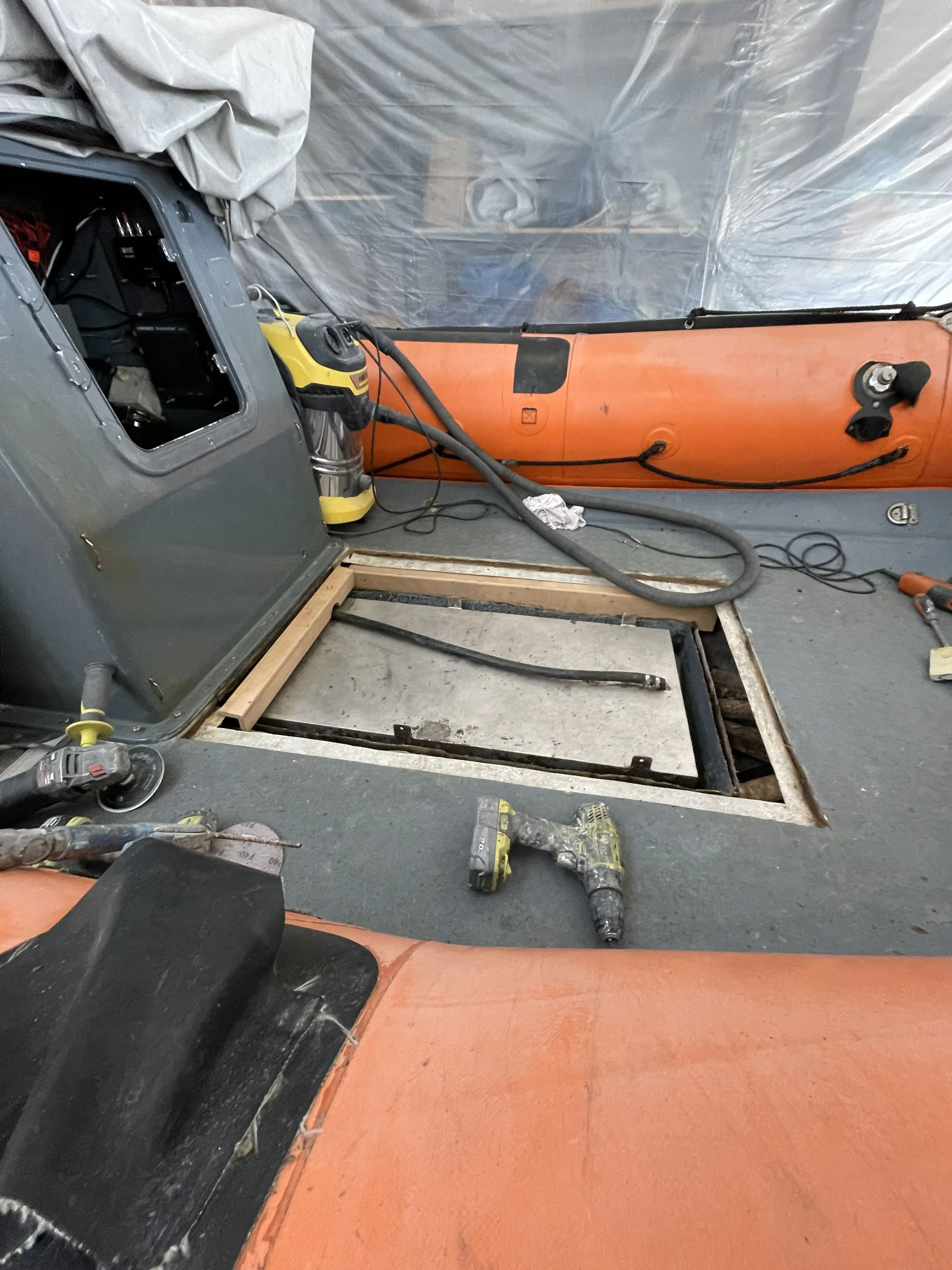 Consolidation d'un réservoir 